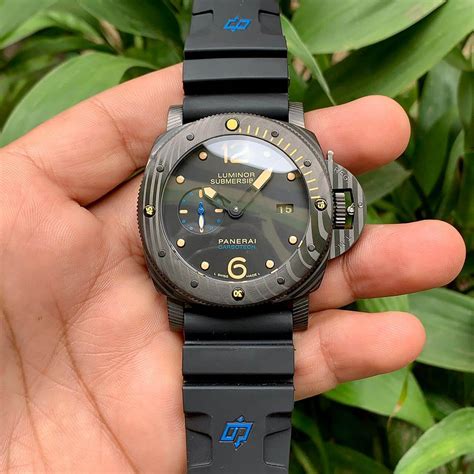 panerai carbotech swiss replica|panerai submersible carbotech for sale.